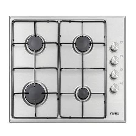 Stilevs SEG70470 Inox 4 Gözlü Gazlı Ankastre Ocak
