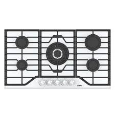Stilevs 5 Gözlü Gazlı Ankastre Beyaz Ocak Cam Wok Gözlü  SBE70510