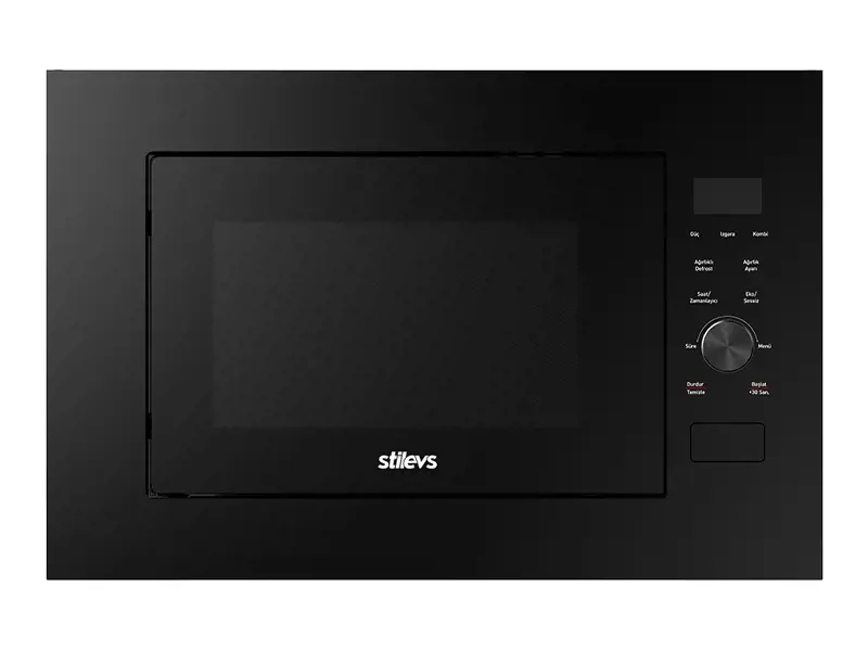 Stilevs 25 Litre Ankastre Mikrodalga Fırın Siyah Jett SBE90951